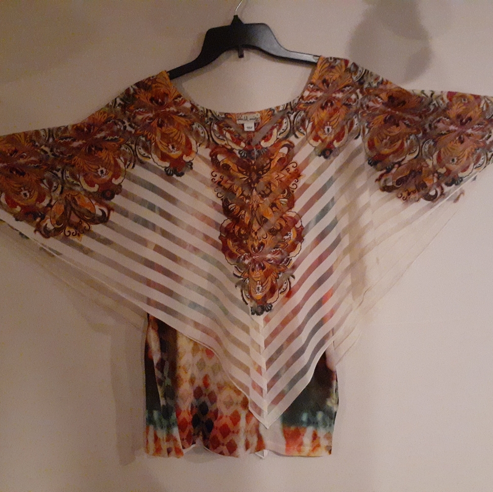 Bat sleeve shirt/ shell